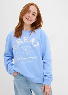 Sweatshirt av ekologisk bomull, bonprix