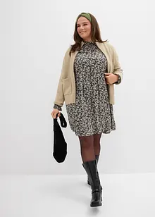 Miniklänning i följsam viskos, bonprix