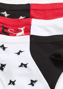 Korta strumpor med ekologisk bomull (7-pack), bonprix