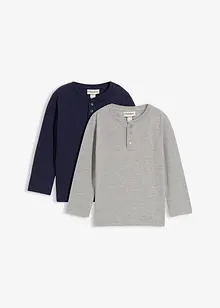 Farfarströja med ekologisk bomull (2-pack), bonprix