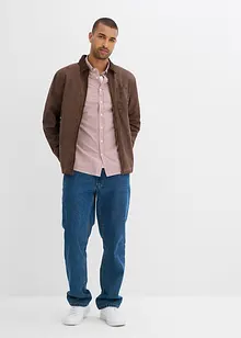 Långärmad skjorta i ren bomull, normal passform, bonprix