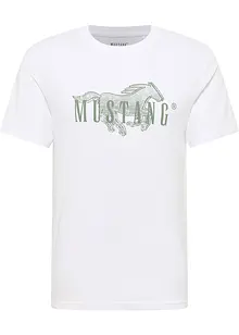T-shirt från Mustang Austin av ren bomull, Mustang Jeans