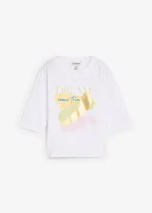 T-shirt i ren ekologisk bomull, bonprix