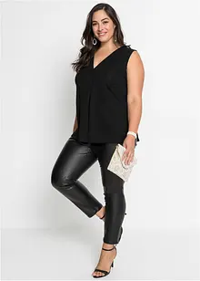 Linne i mjuk viskosmix, bonprix