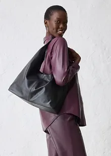 Shoppingväska av skinn, bonprix