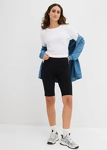 Lång cykelbyxa (2-pack), bonprix