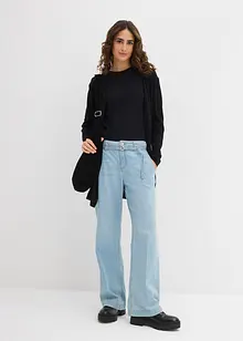 Lång cardigan utan knäppning, bonprix