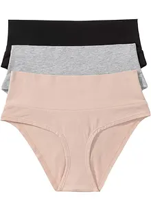 Mammatrosa i hipstermodell (3-pack), med ekologisk bomull, bonprix