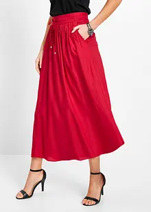 Maxikjol i viskos, bonprix