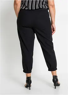 7/8-byxa i luftig linnemix, bonprix