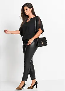 Blus av ren viskos, bonprix