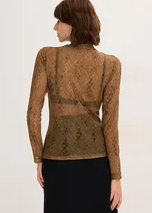 Långärmad topp, bonprix