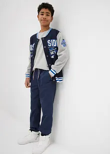 Jerseyfodrad byxa, normal passform, bonprix