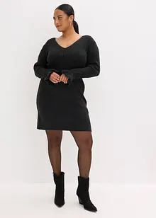 Stickad klänning, bonprix