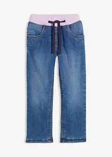 Sköna jeans med fleecefoder, bonprix