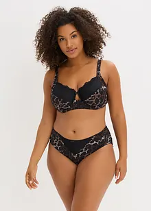 Maxitrosa med skir spets (2-pack), bonprix