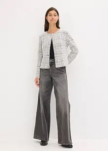 Bouclékofta av bomull, bonprix