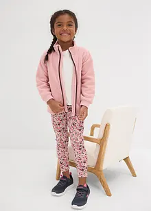 Leggings av elastisk materialmix med ekologisk bomull (2-pack), bonprix