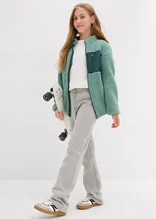 Joggingbyxa med ekologisk bomull för barn (2-pack), bonprix