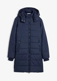 Kviltad kappa med avtagbar huva, bonprix