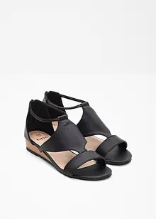 Sandalett med kilklack, bonprix