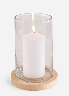 Ljuslykta med LED-belysning, bonprix