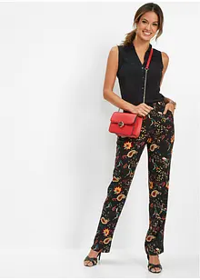 Dra på-byxa i viskos, bonprix