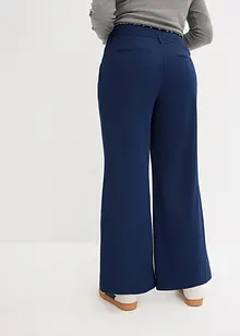 Utsvängd byxa, High Waist, bonprix