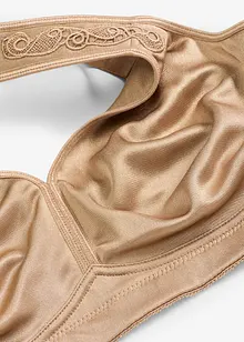 Avlastande BH utan bygel, med vadderade axelband, bonprix