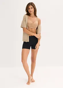 Avlastande BH utan bygel, med vadderade axelband, bonprix