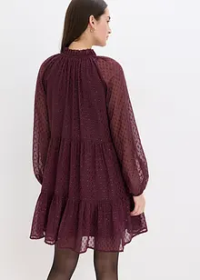 Tunikaklänning med glittrig effekt, bonprix