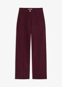 Twillbyxa med pressveck och stolpficka, bonprix