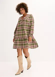 Miniklänning av bomullsmix, bonprix