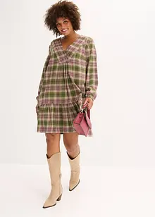 Miniklänning av bomullsmix, bonprix