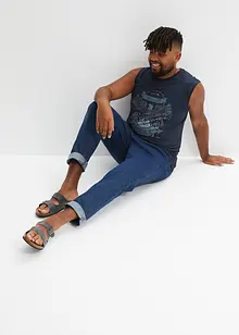 Bomullslinne med tvättad look, bonprix