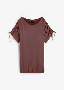 Viskostopp med rynkade ärmslut, bonprix