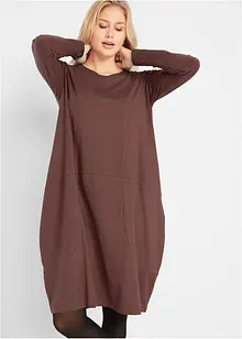 Ballongformad jerseyklänning, bonprix