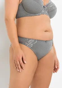 Trosa med fin spets (2-pack), bonprix