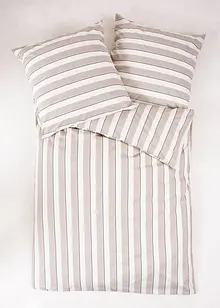Sängkläder i perkale, med ränder, bonprix