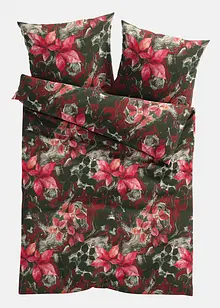 Blommönstrat påslakanset, bonprix