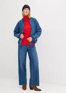 Polotröja i basmodell, bonprix