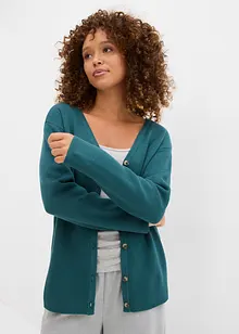 Finstickad cardigan, bonprix