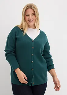 Finstickad cardigan, bonprix