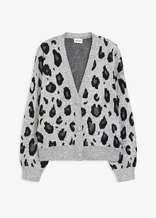 Mönstrad cardigan, bonprix
