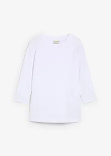 Topp med 3/4-ärmar, ekologisk bomull, bonprix