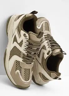 Sneakers med kraftig sula, bonprix