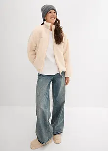 Jacka i teddyfleece, bonprix