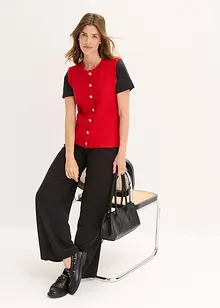 Stickad väst, bonprix