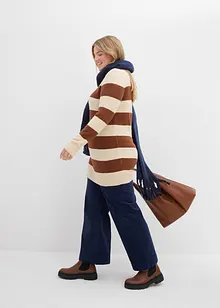 Lång stickad tröja, bonprix