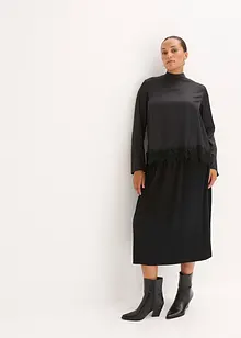 Jerseykjol av mjuk viskosmix, bonprix